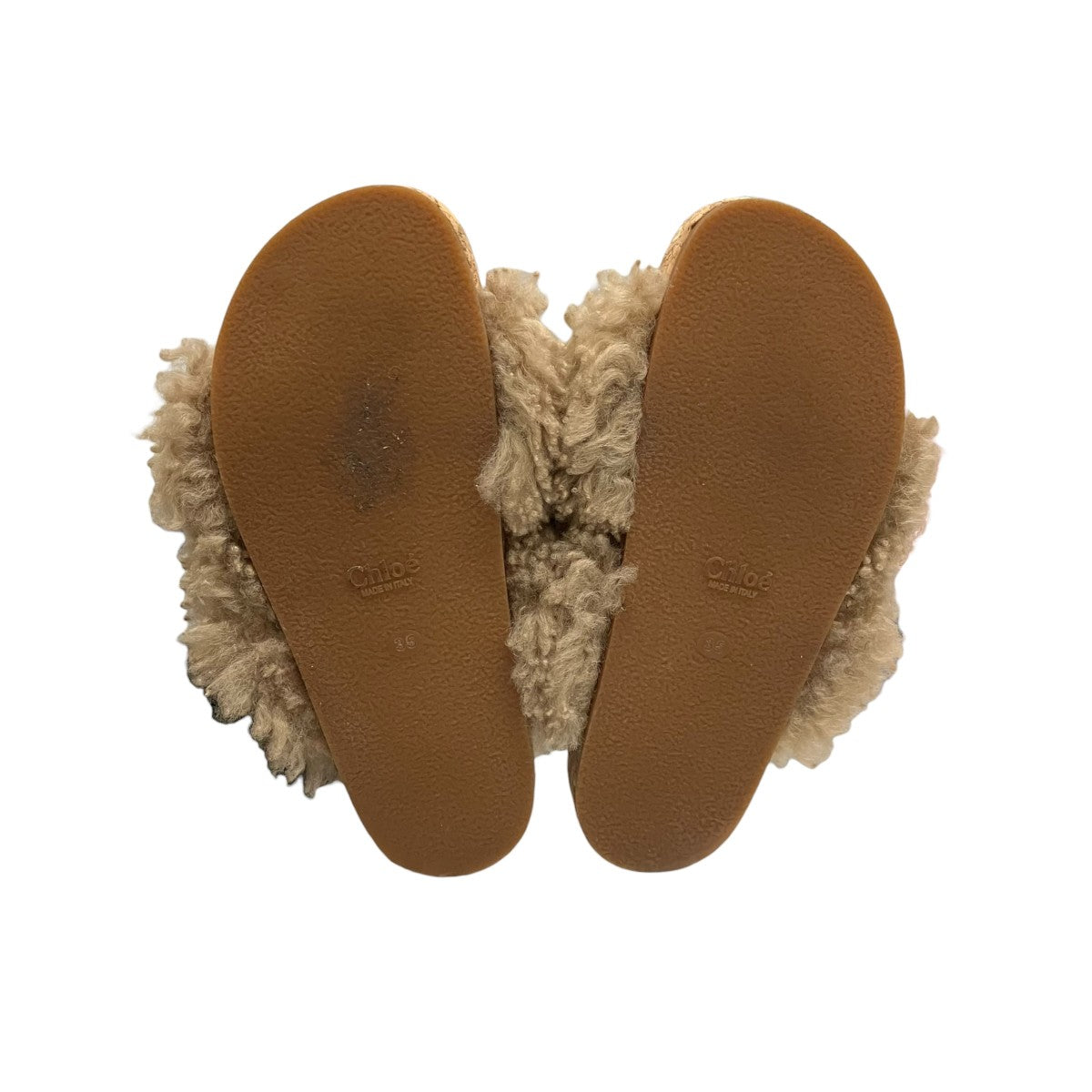 Chloe ファーサンダル 古着・中古-6枚目のアイテム画像