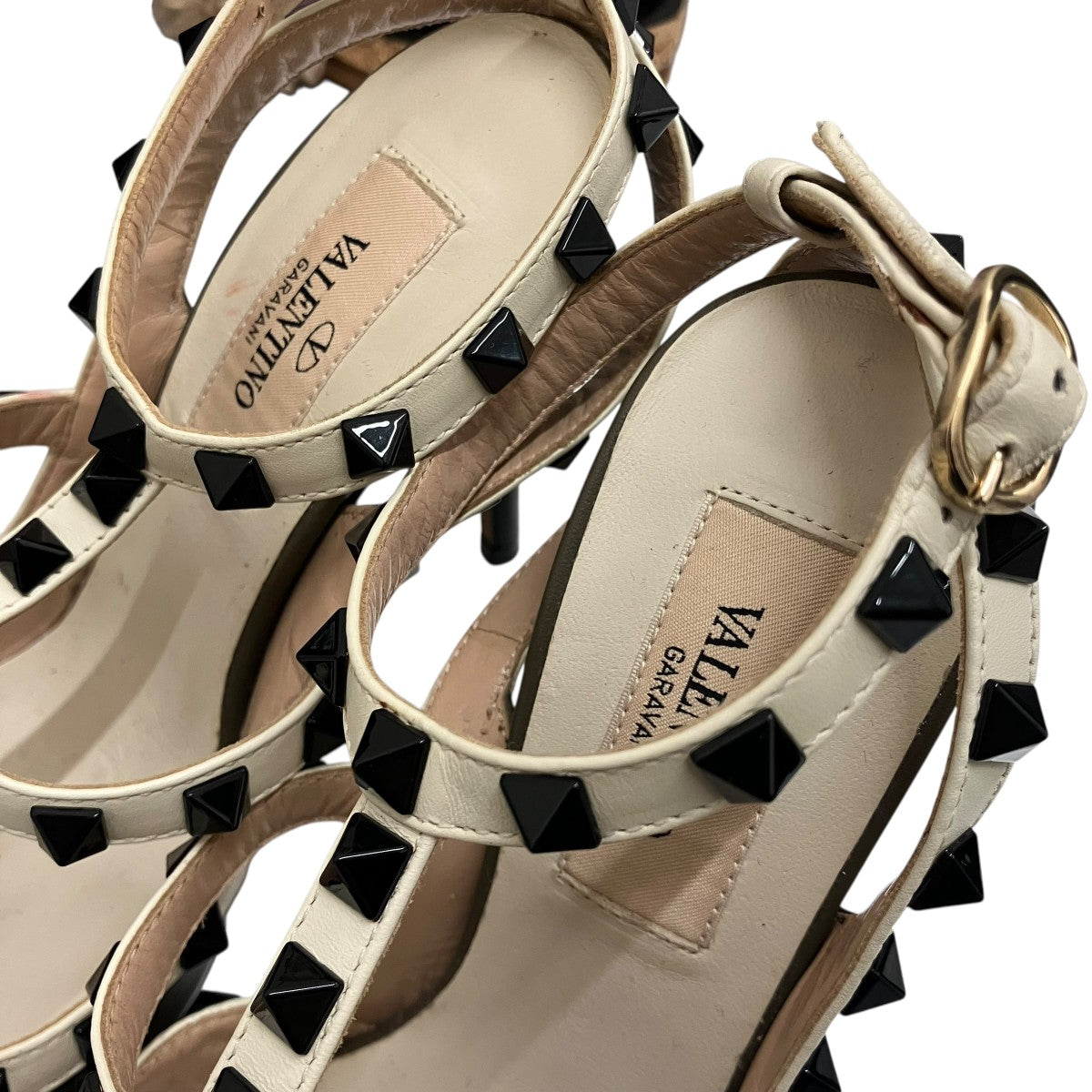VALENTINO ロックスタッズヒールパンプス 古着・中古-9枚目のアイテム画像