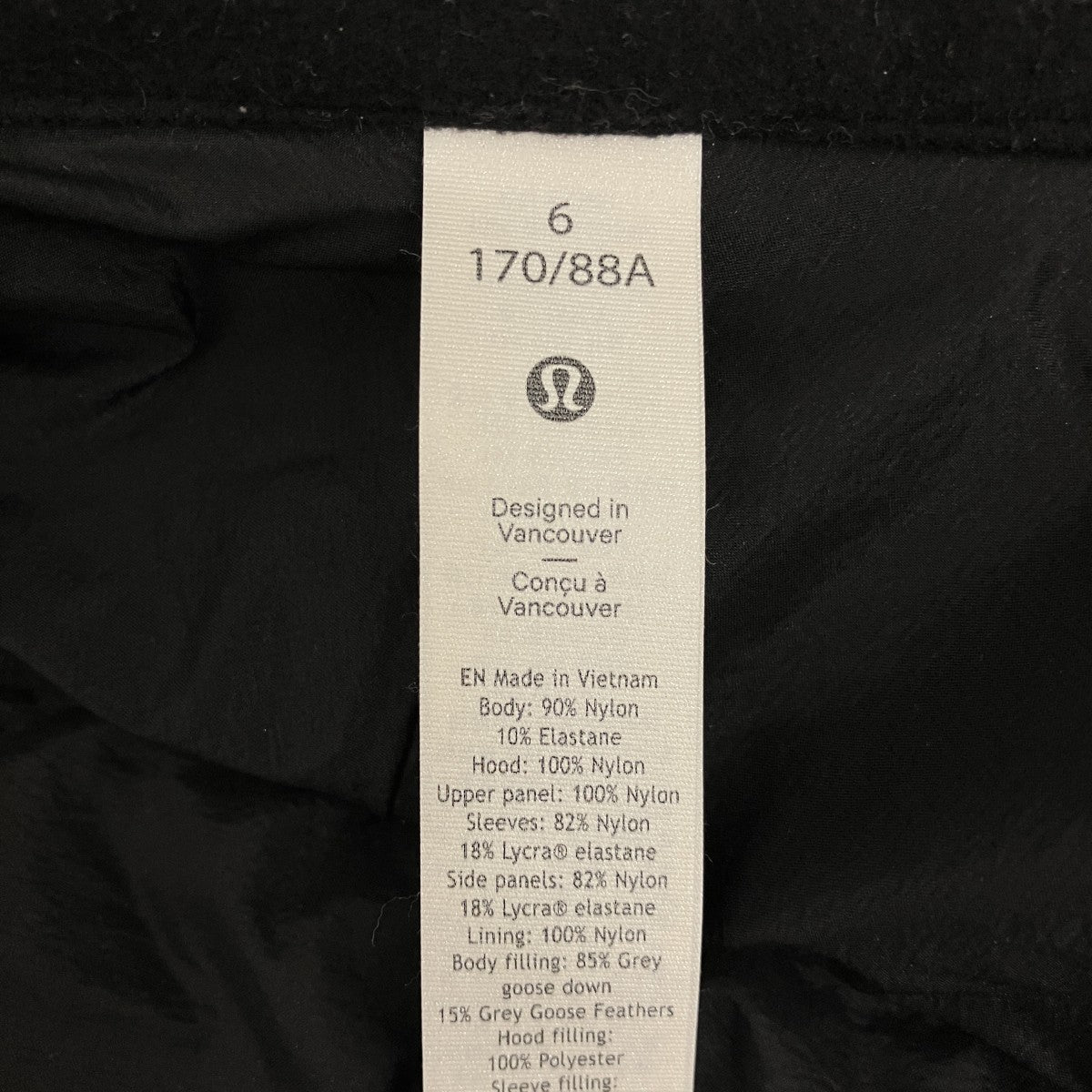 LULULEMON 【DOWN FOR IT ALL JACKET】ダウンジャケットLW4BK0S 古着・中古-7枚目のアイテム画像