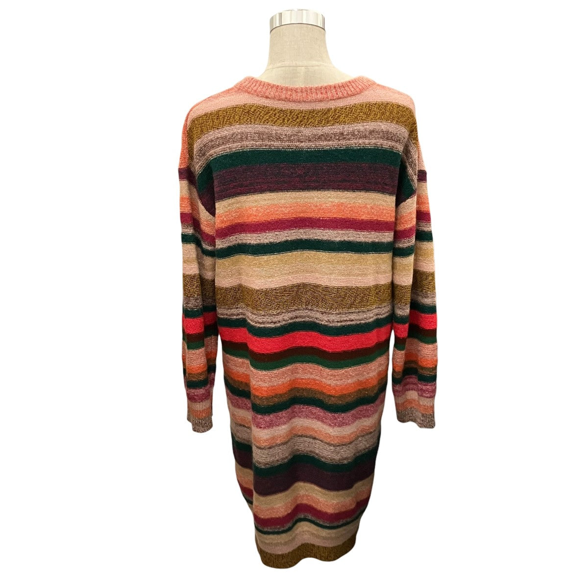 PS Paul Smith ペインテッドストライプニットワンピース 古着・中古-2枚目のアイテム画像