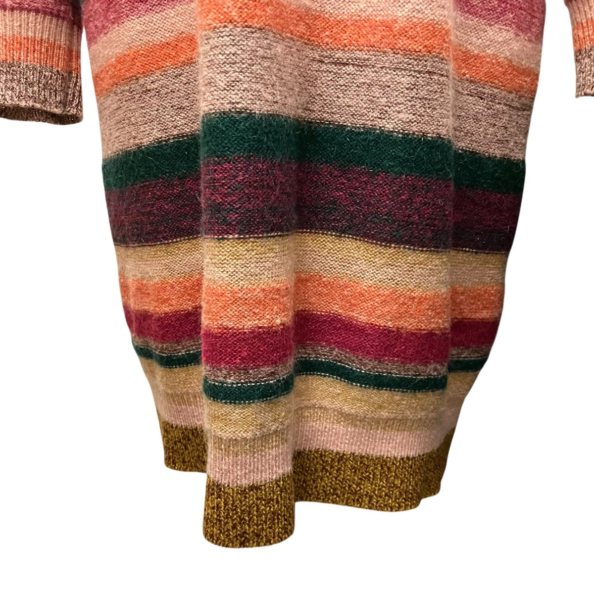 PS Paul Smith ペインテッドストライプニットワンピース 古着・中古-5枚目のアイテム画像