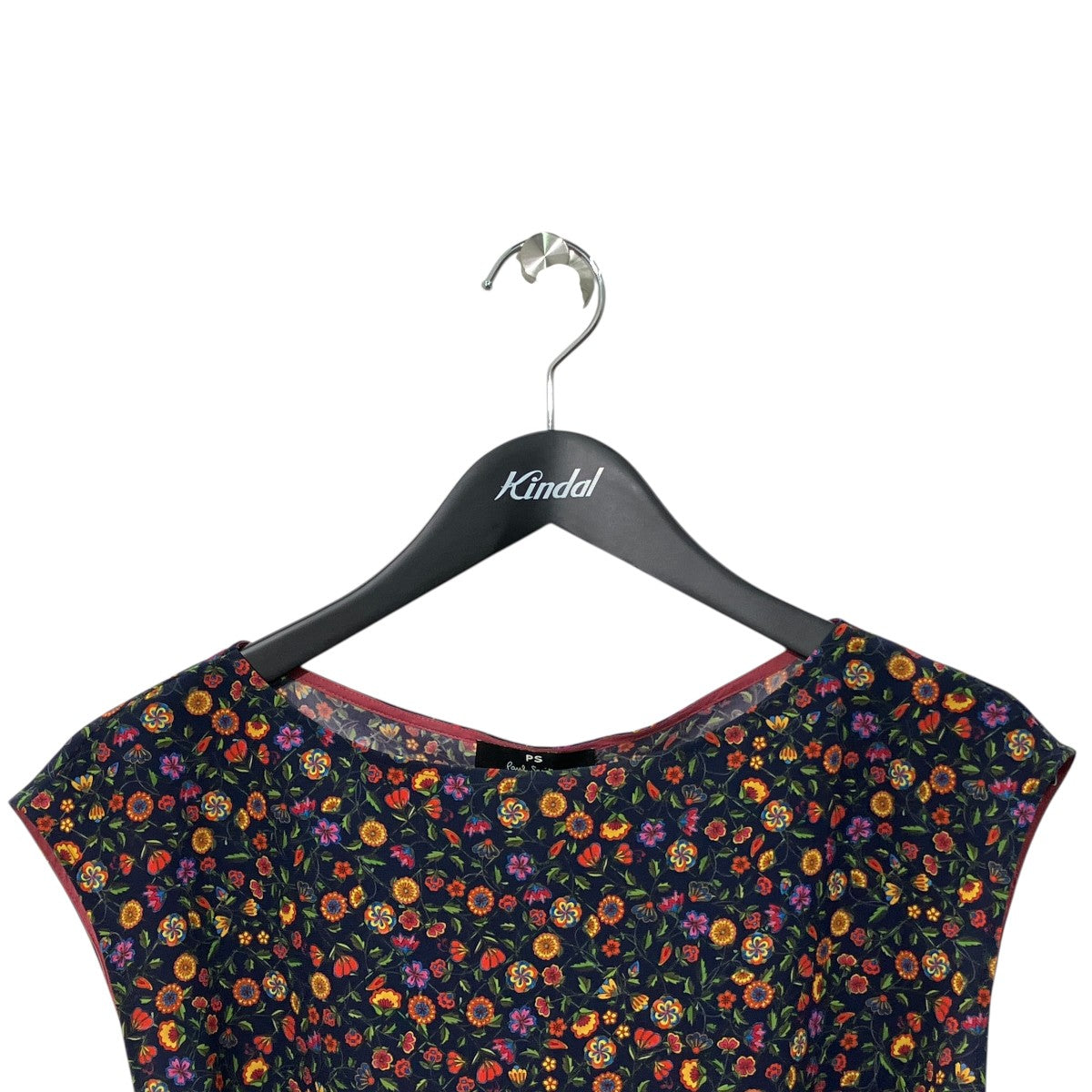 PS Paul Smith フラワーノースリーブワンピース 古着・中古-3枚目のアイテム画像