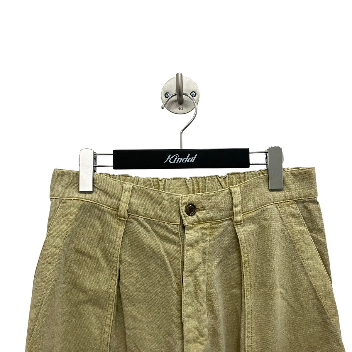 CONFECT コットンリネン ギャバジン ピグメントバイオ ミリタリートラウザーズデニムパンツ02244-0045 古着・中古-3枚目のアイテム画像