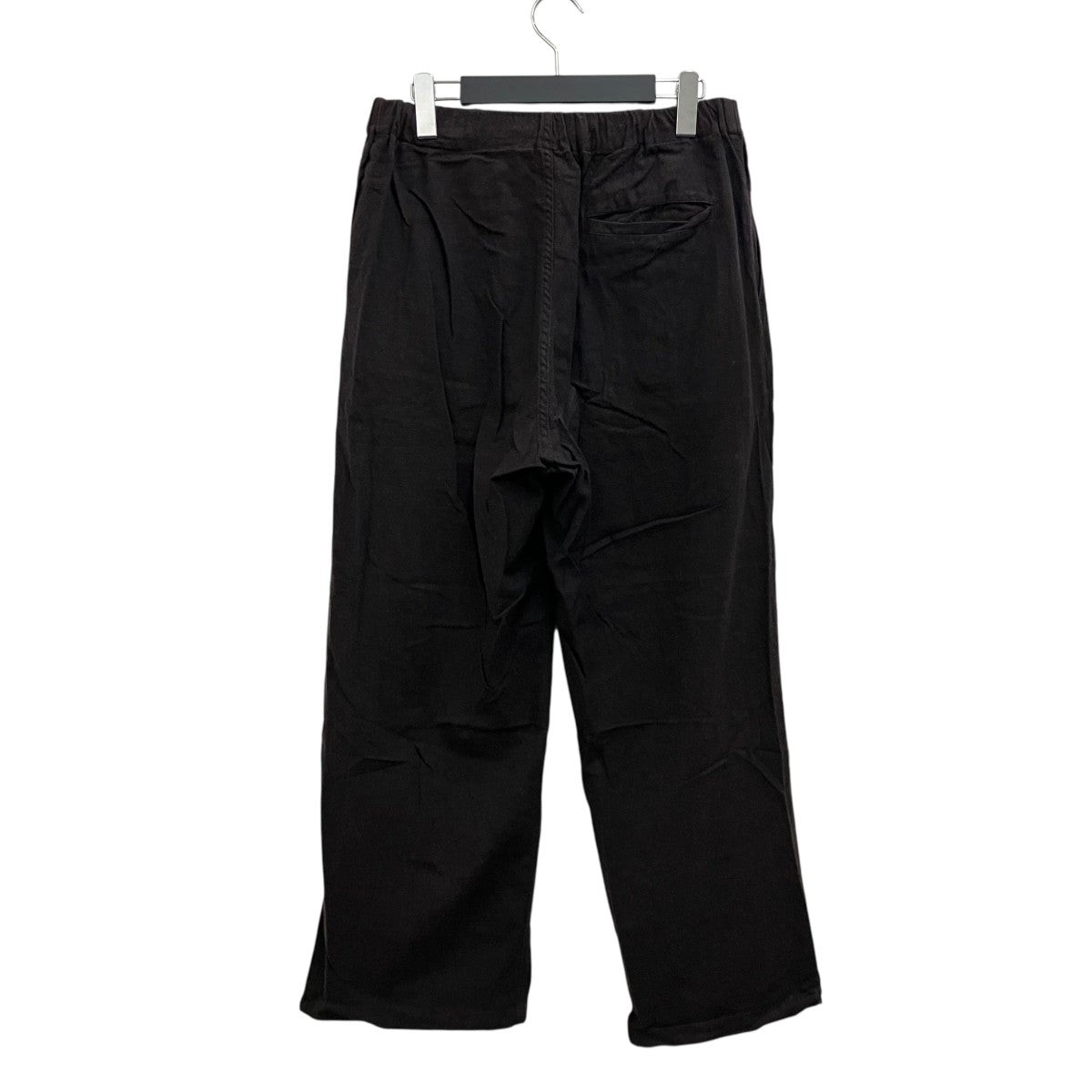 CONFECT コットンシルクネップサージ イージーワイドパンツ02251-0053 古着・中古-2枚目のアイテム画像