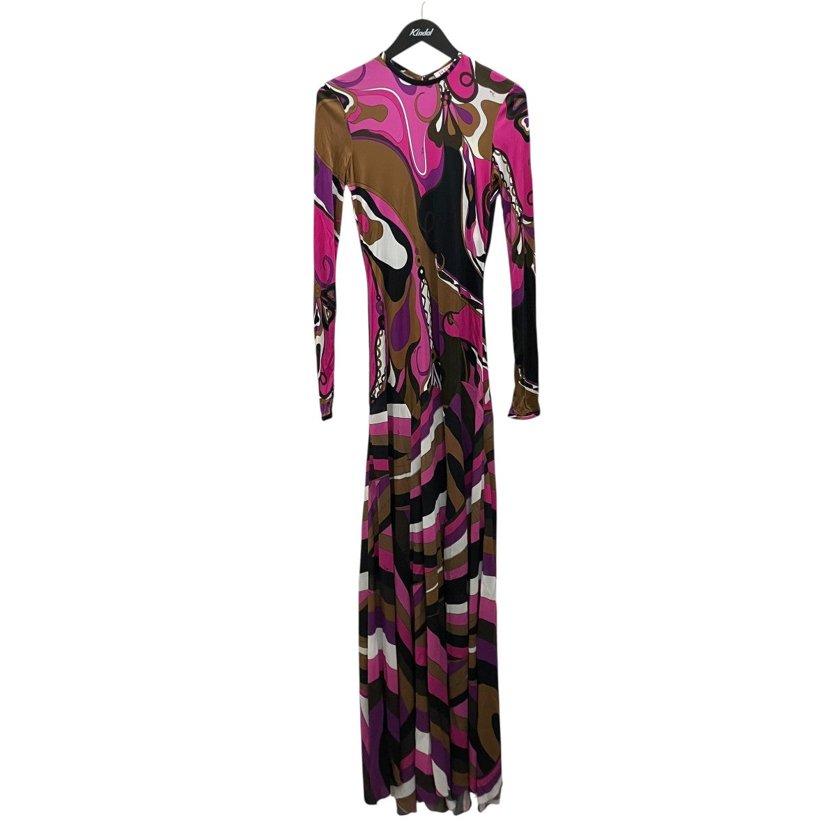 PUCCI プッチ柄切替ワンピース4UJI02 古着・中古-1枚目のアイテム画像
