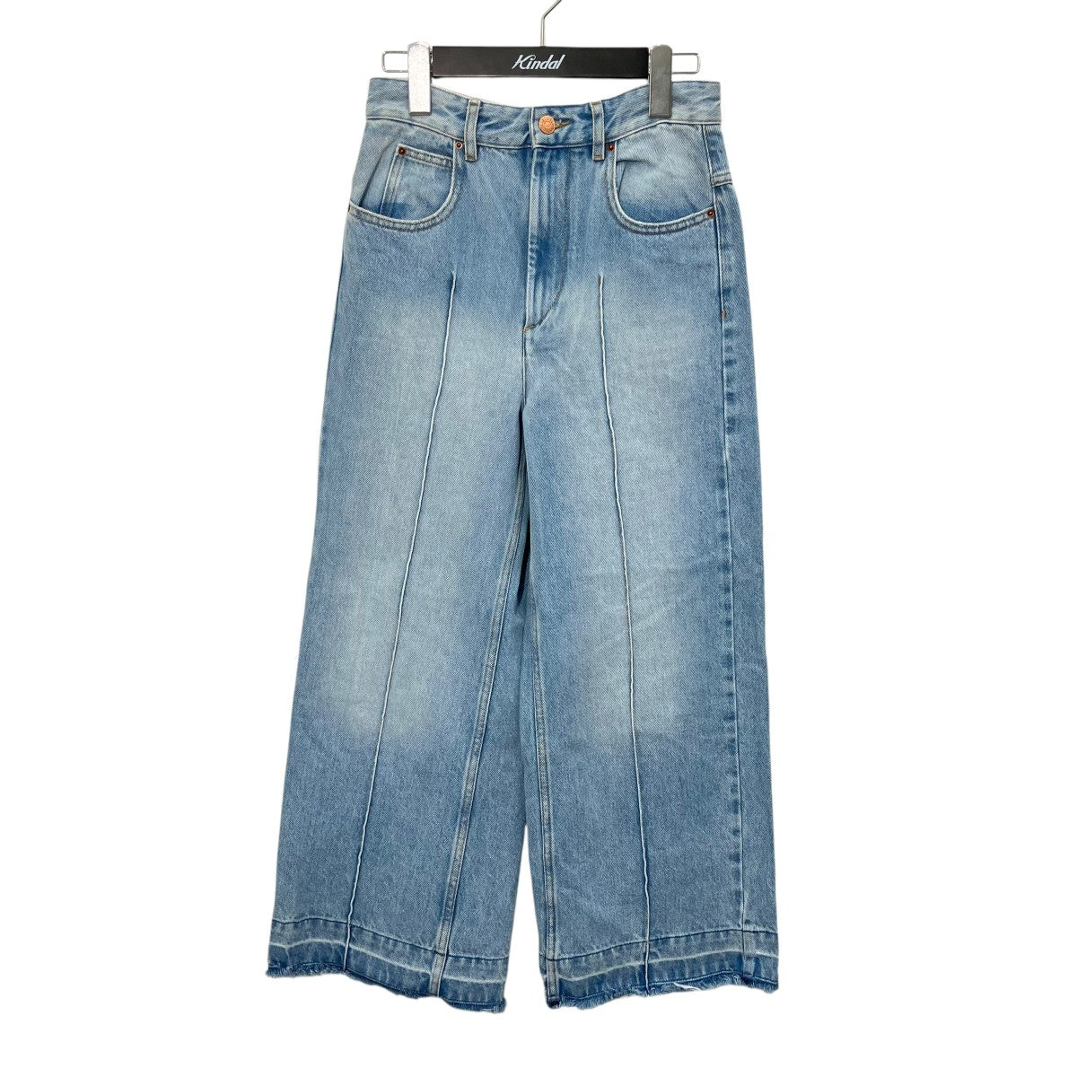 ISABEL MARANT ETOILE カットオフデニムパンツ18P016E 古着・中古-1枚目のアイテム画像