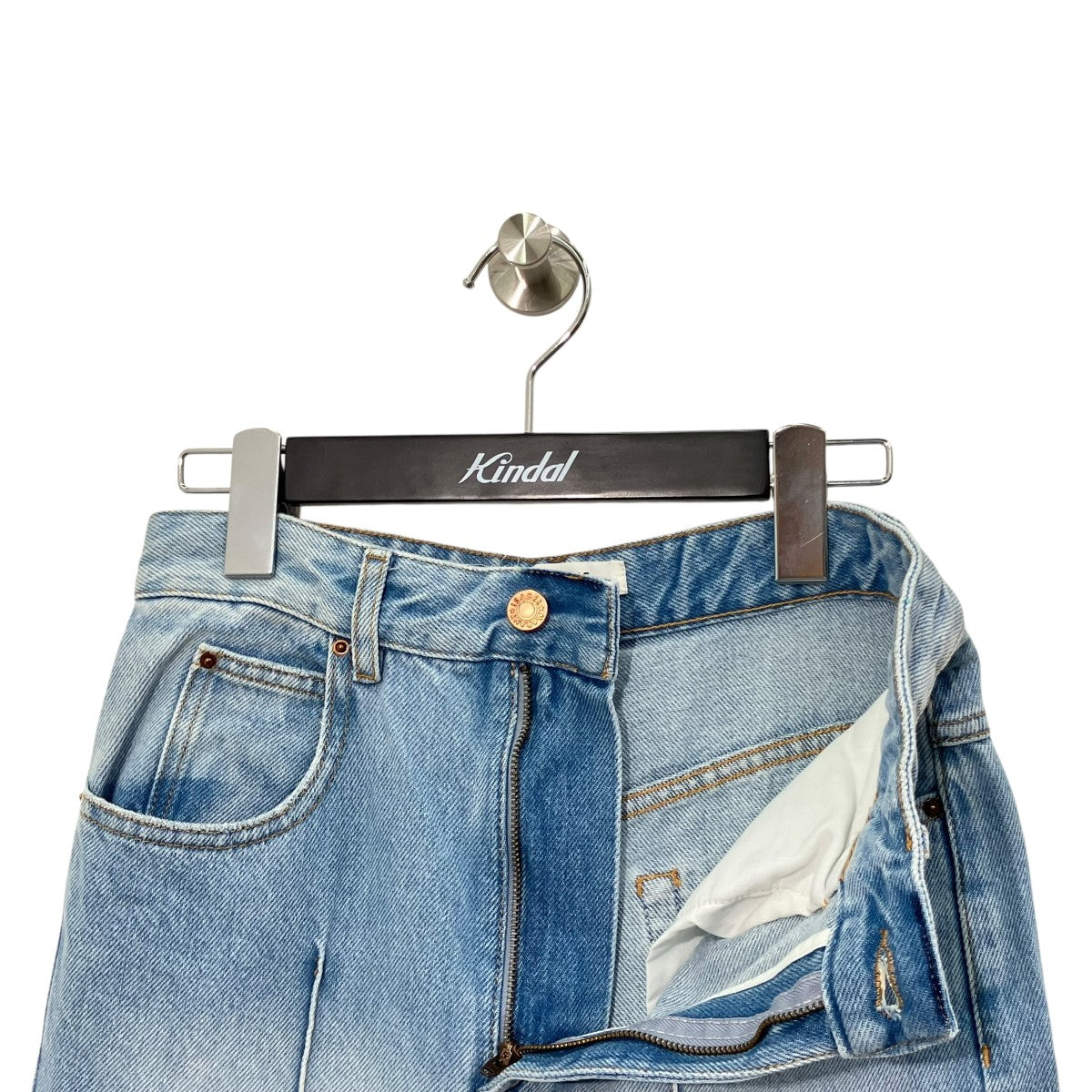 ISABEL MARANT ETOILE カットオフデニムパンツ18P016E 古着・中古-3枚目のアイテム画像