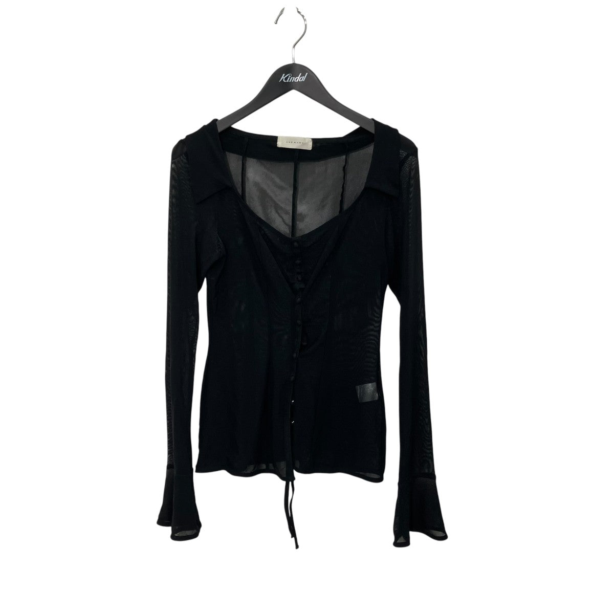 ANDMARY Jean tulle cardiganチュールカーディガンAM0838 古着・中古-1枚目のアイテム画像