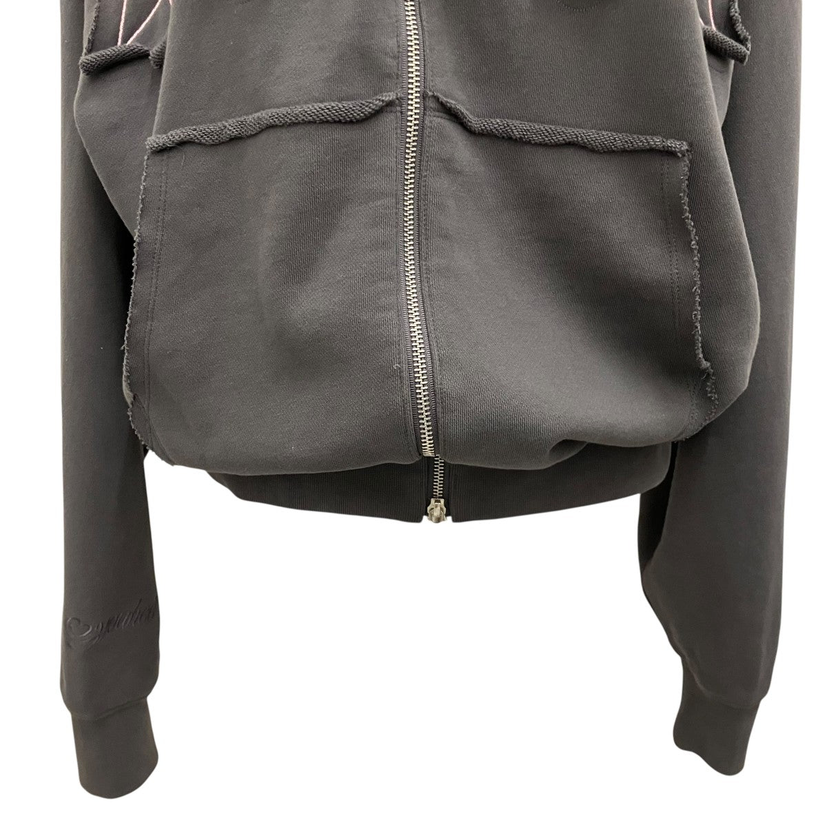 youhee 【RIBBON HOODIE】ジップパーカーYHHZDC001CH 古着・中古-5枚目のアイテム画像