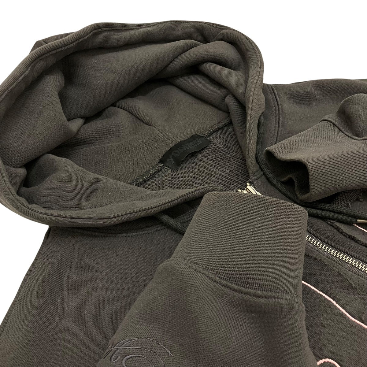 youhee 【RIBBON HOODIE】ジップパーカーYHHZDC001CH 古着・中古-6枚目のアイテム画像