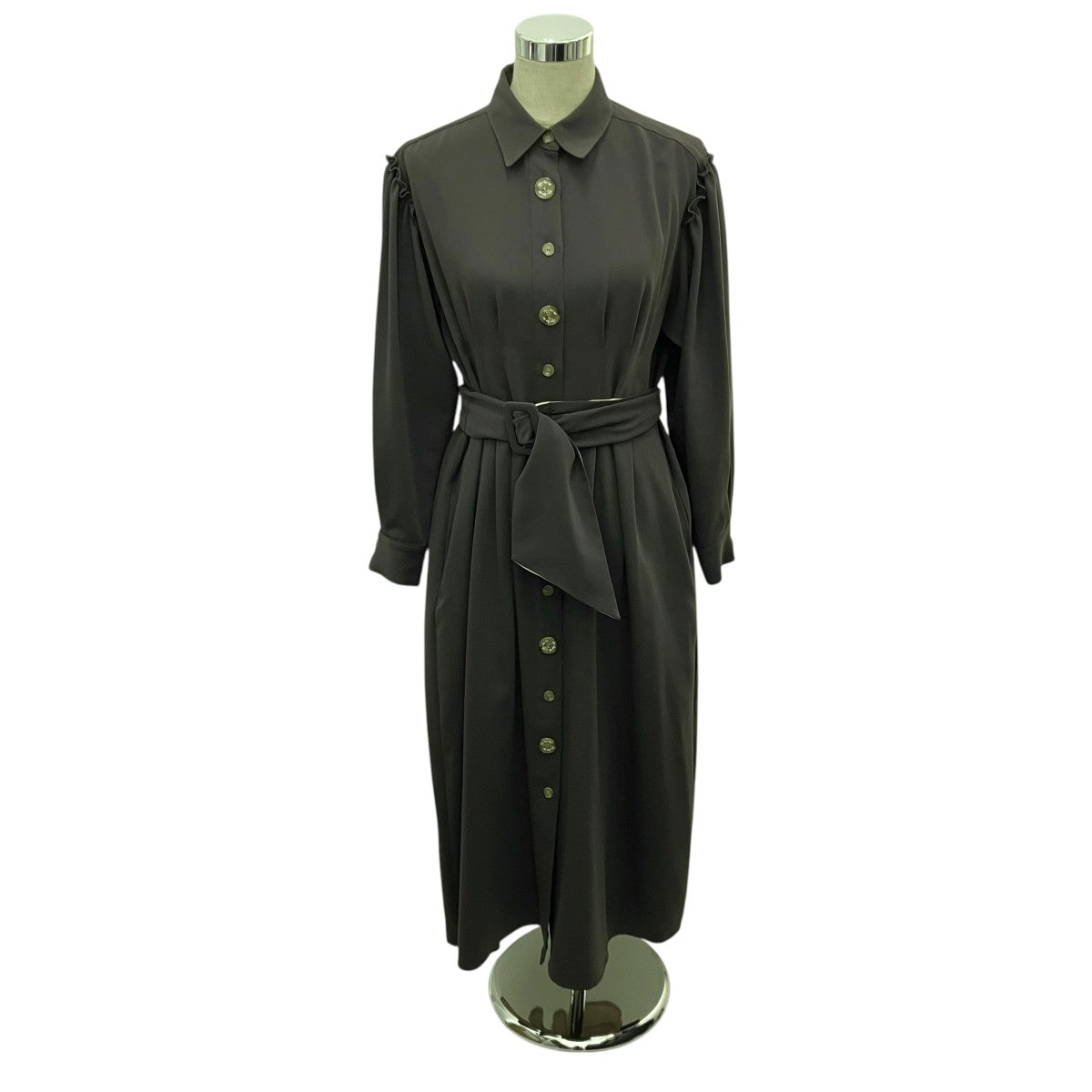 Her lip to 【TWO-TONE Belted Shirt Dress】ベルテッドワンピースHER1910106 古着・中古-1枚目のアイテム画像