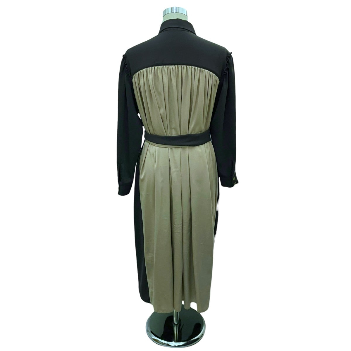 Her lip to 【TWO-TONE Belted Shirt Dress】ベルテッドワンピースHER1910106 古着・中古-2枚目のアイテム画像