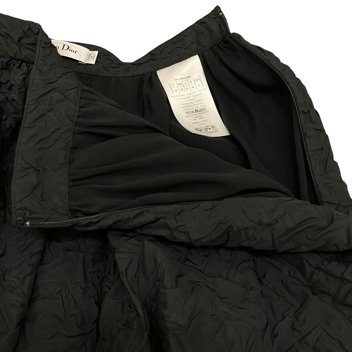 Christian Dior スカート351J03A2749 古着・中古-5枚目のアイテム画像