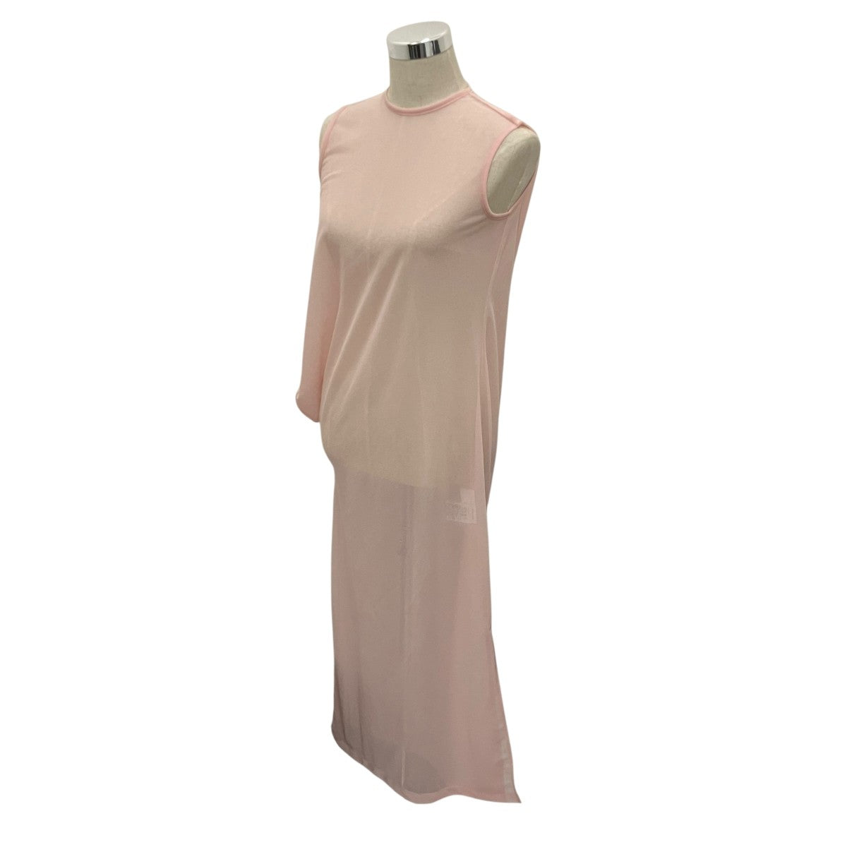 mame kurogouchi 26SS【DRAPED JERSEY SHEER DRESS】ワンピースMM26SS-JS089 古着・中古-1枚目のアイテム画像