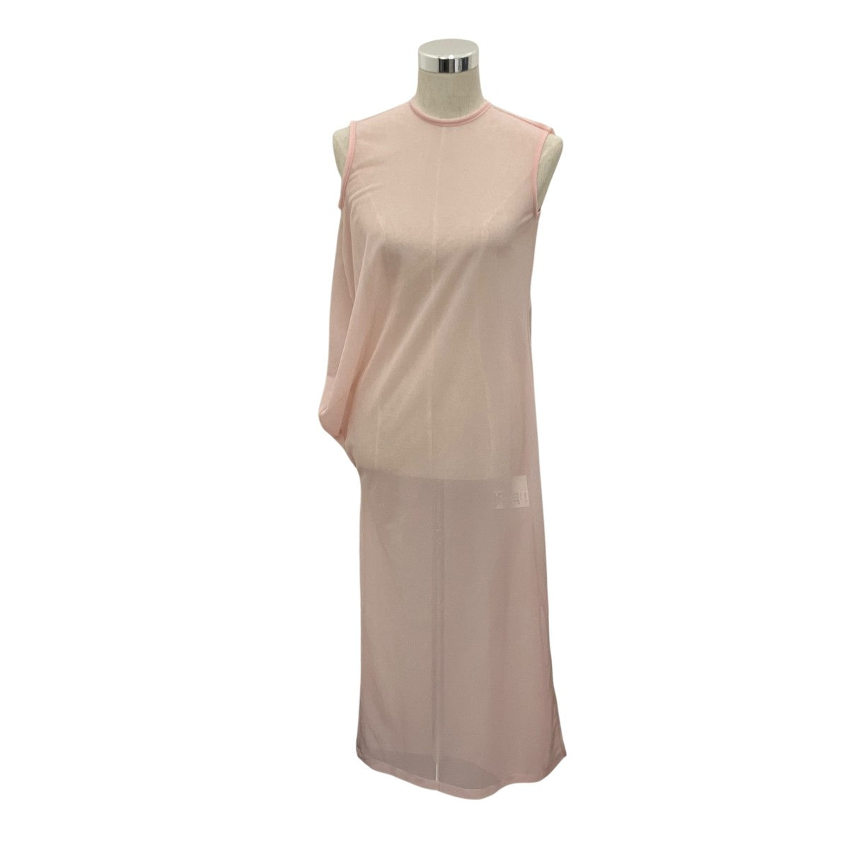 mame kurogouchi 26SS【DRAPED JERSEY SHEER DRESS】ワンピースMM26SS-JS089 古着・中古-2枚目のアイテム画像