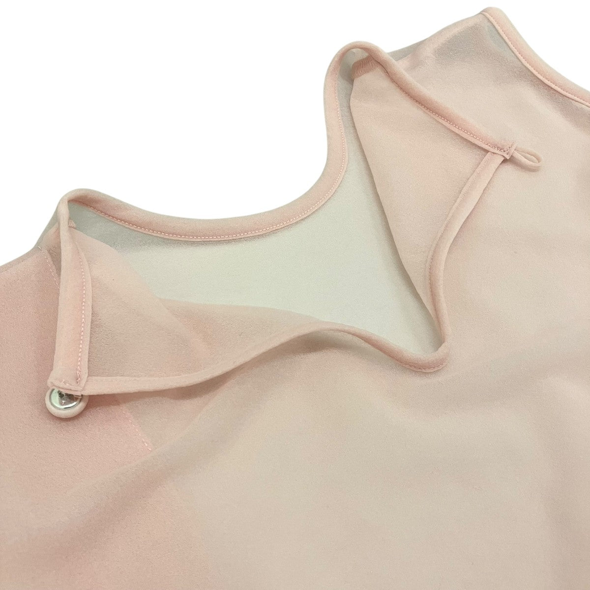 mame kurogouchi 26SS【DRAPED JERSEY SHEER DRESS】ワンピースMM26SS-JS089 古着・中古-6枚目のアイテム画像