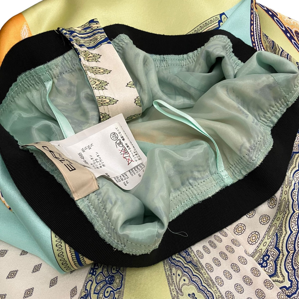 ETRO シルクスカート131-17684-4585 古着・中古-5枚目のアイテム画像