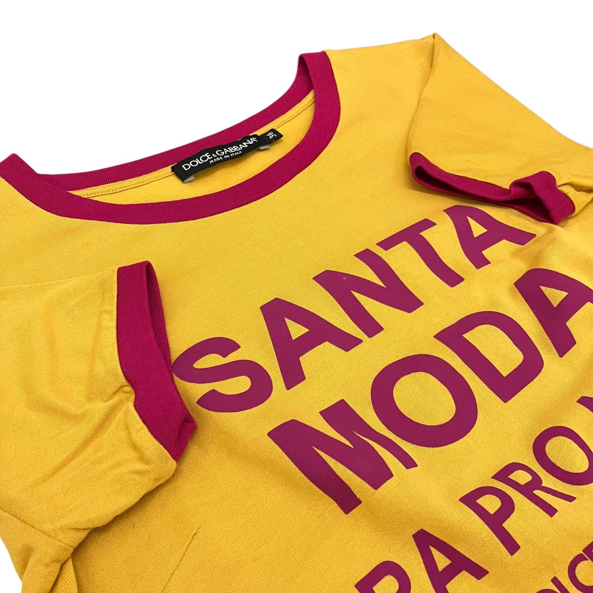 DOLCE ＆ GABBANA リンガーTシャツF8H32T 古着・中古-6枚目のアイテム画像