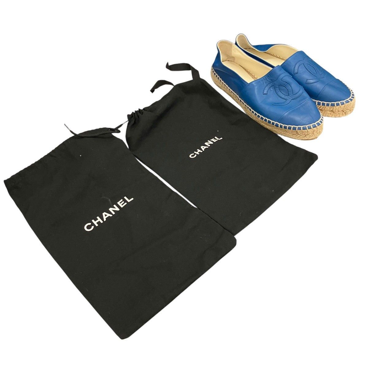 CHANEL(シャネル) エスパドリーユG29762 G29762 ブルー サイズ 37