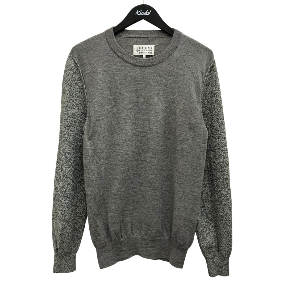 Maison Margiela10 袖切替ウールニット30HA051614379 古着・中古-1枚目のアイテム画像
