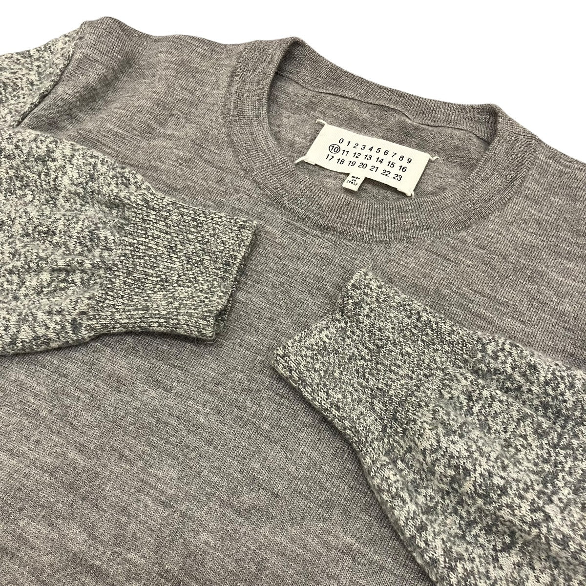 Maison Margiela10 袖切替ウールニット30HA051614379 古着・中古-5枚目のアイテム画像