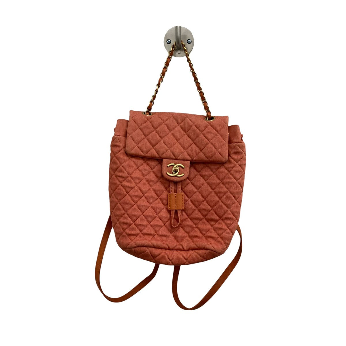 CHANEL マトラッセデニムバックパック 古着・中古-1枚目のアイテム画像