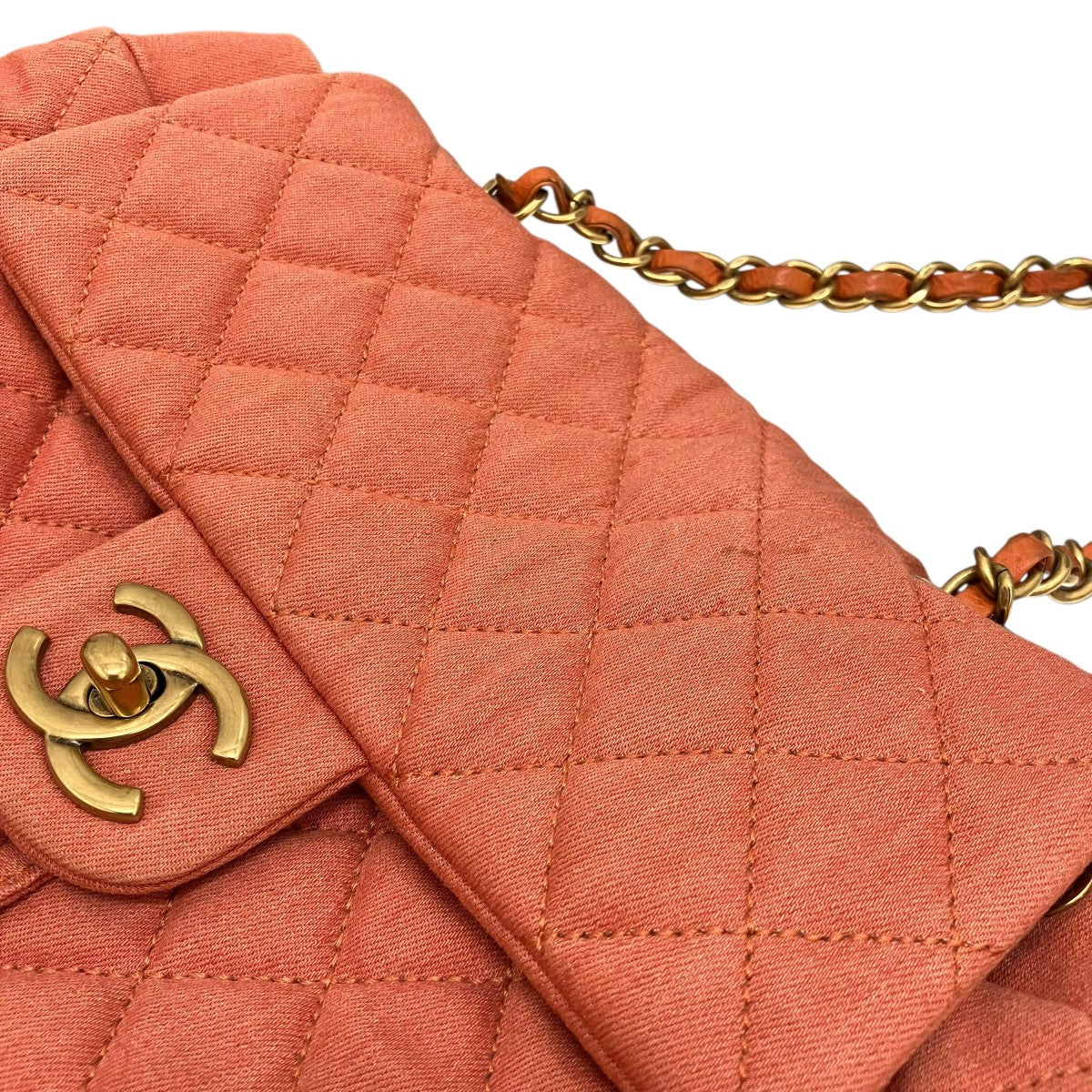 CHANEL マトラッセデニムバックパック 古着・中古-6枚目のアイテム画像