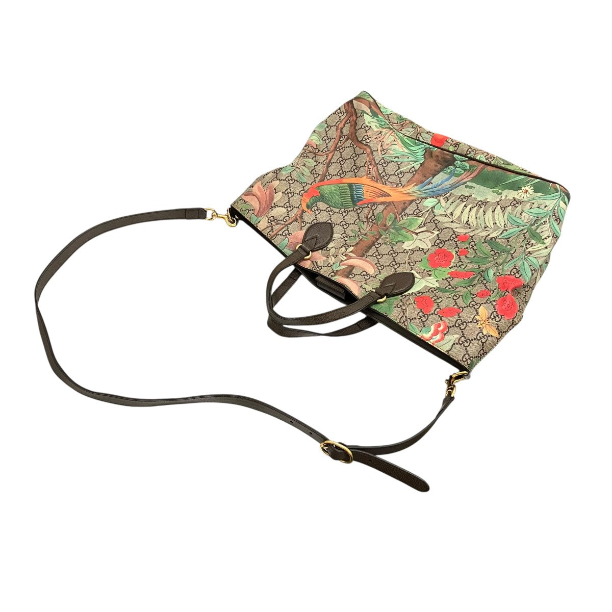 GUCCI ティアンGGスプリーム2WAYトートバッグ453705 古着・中古-4枚目のアイテム画像