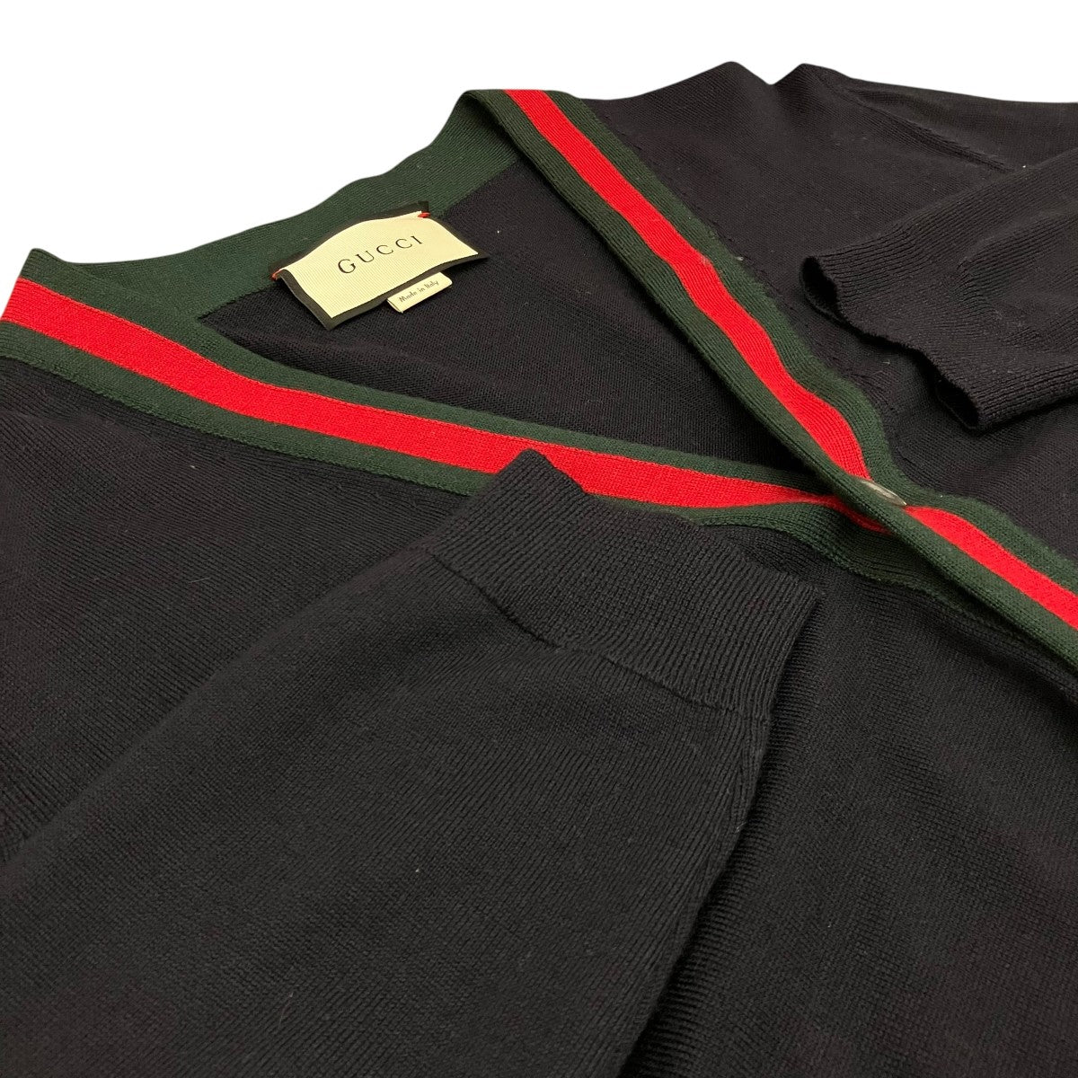GUCCI シェリーラインニットカーディガン408146 古着・中古-5枚目のアイテム画像