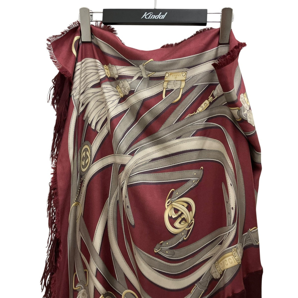 GUCCI ドッキングGG柄ストール 古着・中古-3枚目のアイテム画像