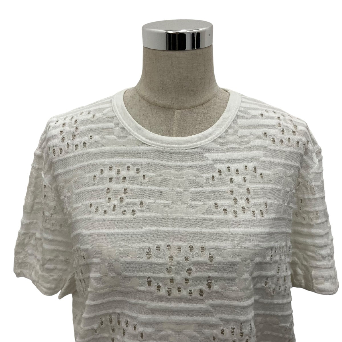 CHANEL ココマークジャガードTシャツP70389 古着・中古-4枚目のアイテム画像