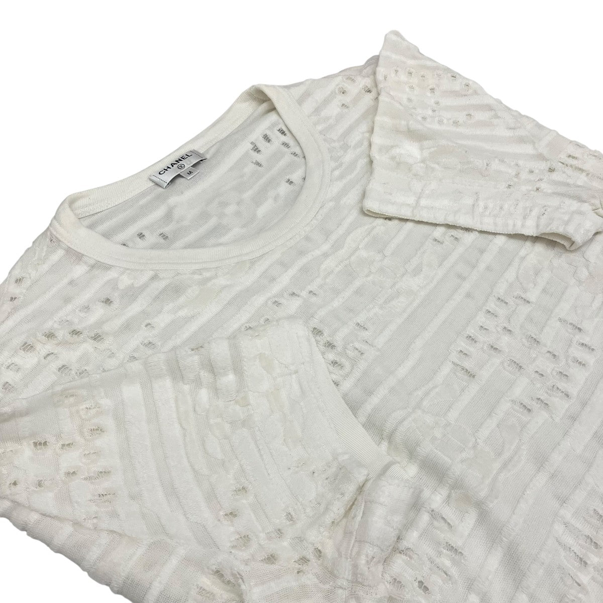 CHANEL ココマークジャガードTシャツP70389 古着・中古-6枚目のアイテム画像