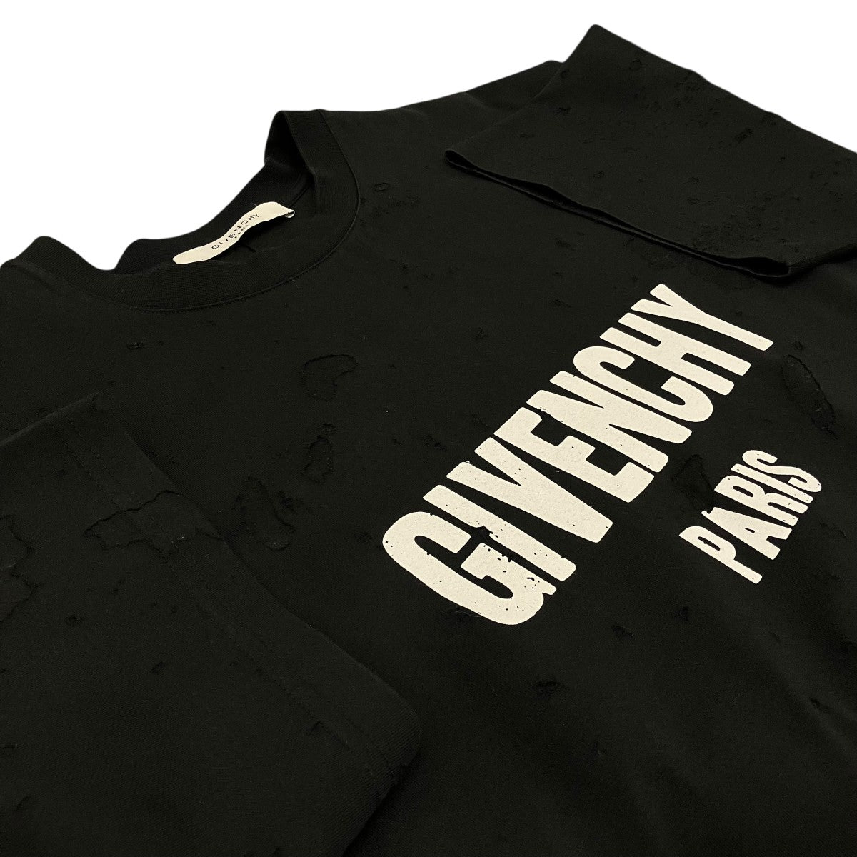 デストロイ加工TシャツBM70383Y0B