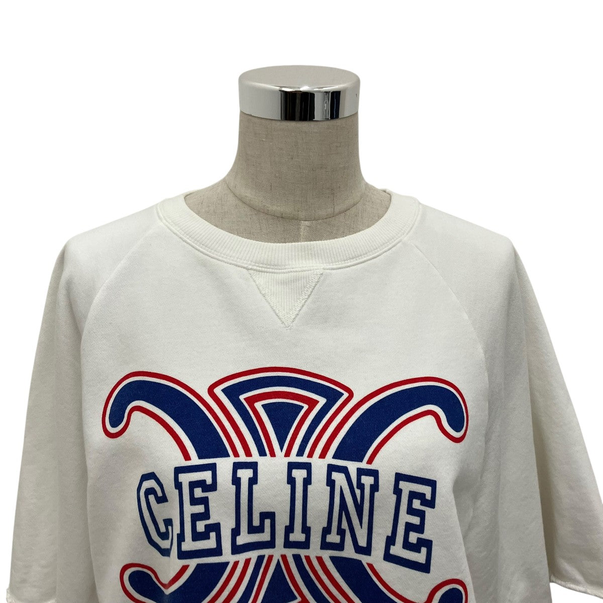 CELINE トリオンフプリントコットンルーズスウェット2Y58A670Q 古着・中古-4枚目のアイテム画像