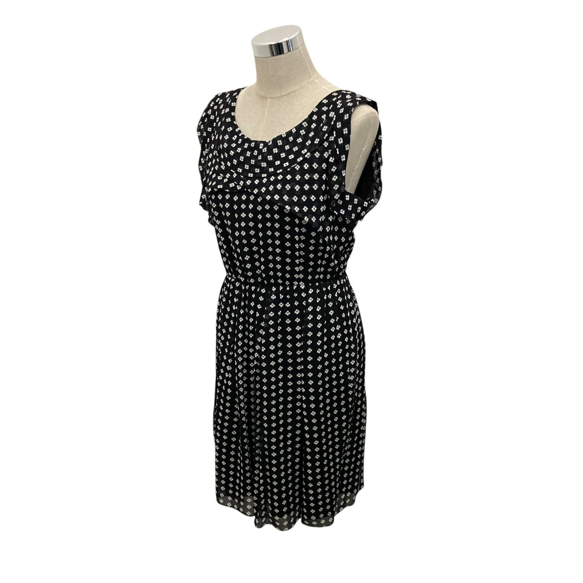 ARMANI COLLEZIONI フラワー総柄ワンピースNMA21T 古着・中古-1枚目のアイテム画像