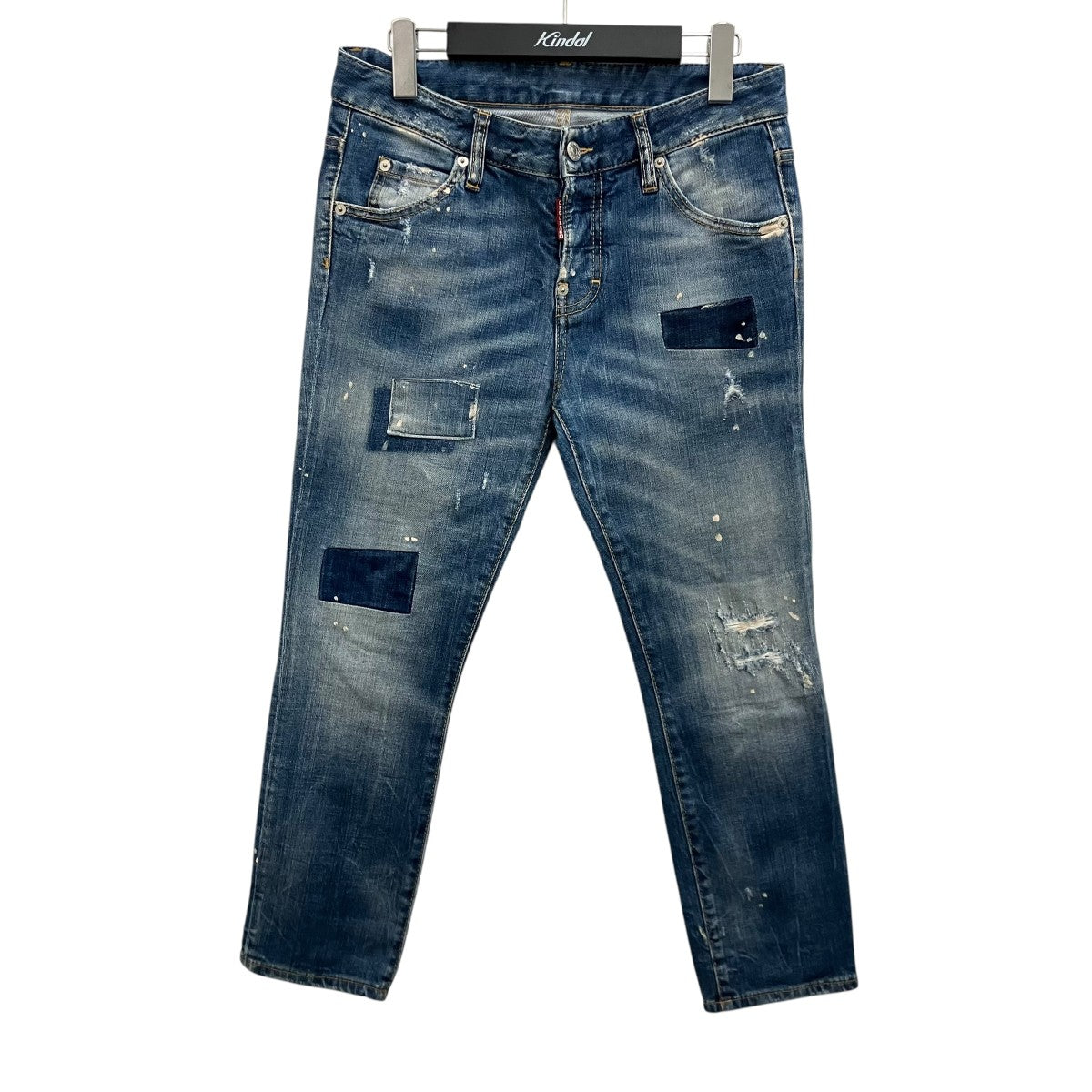 DSQUARED2 リペア加工デニムパンツS72LA0608 古着・中古-1枚目のアイテム画像