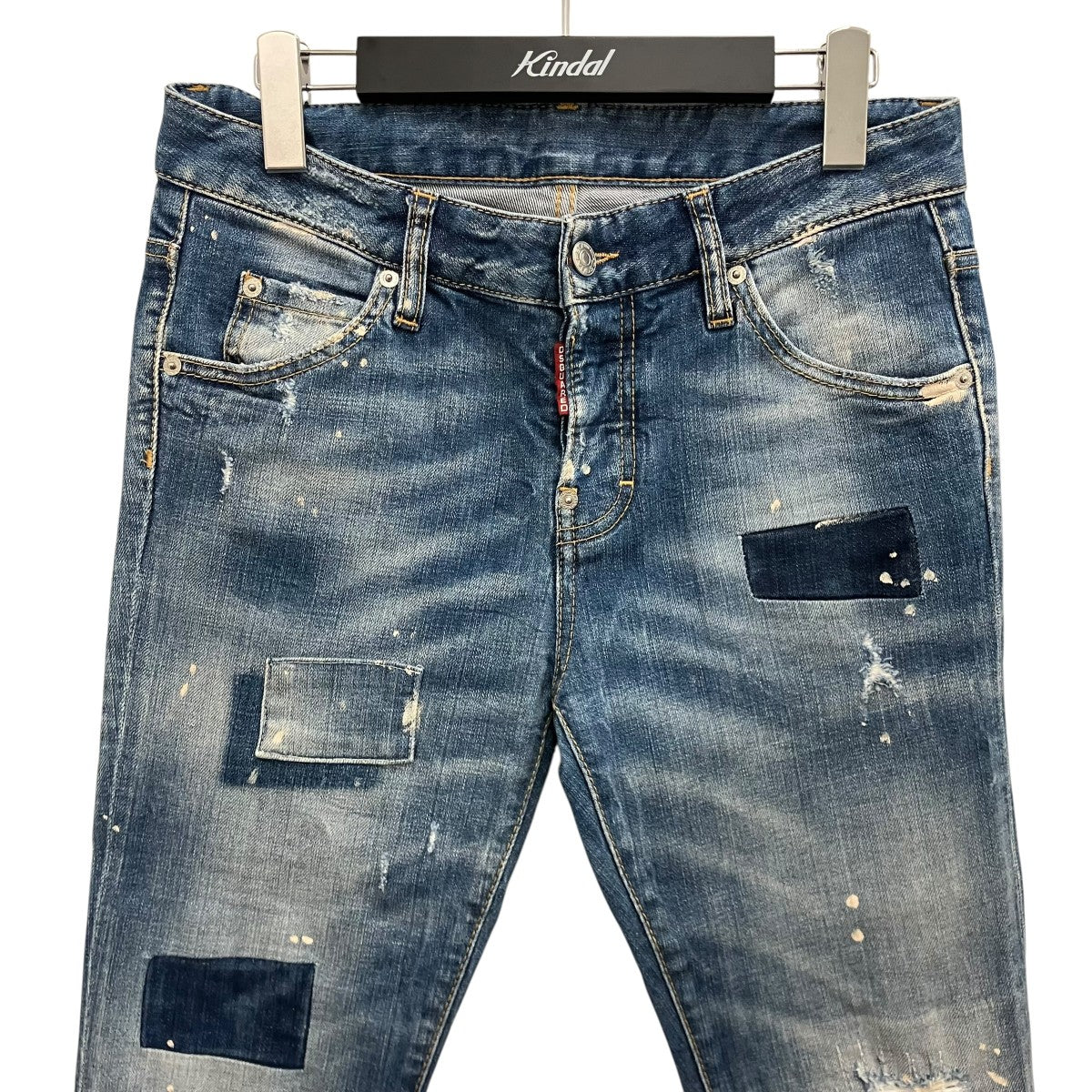 DSQUARED2 リペア加工デニムパンツS72LA0608 古着・中古-3枚目のアイテム画像