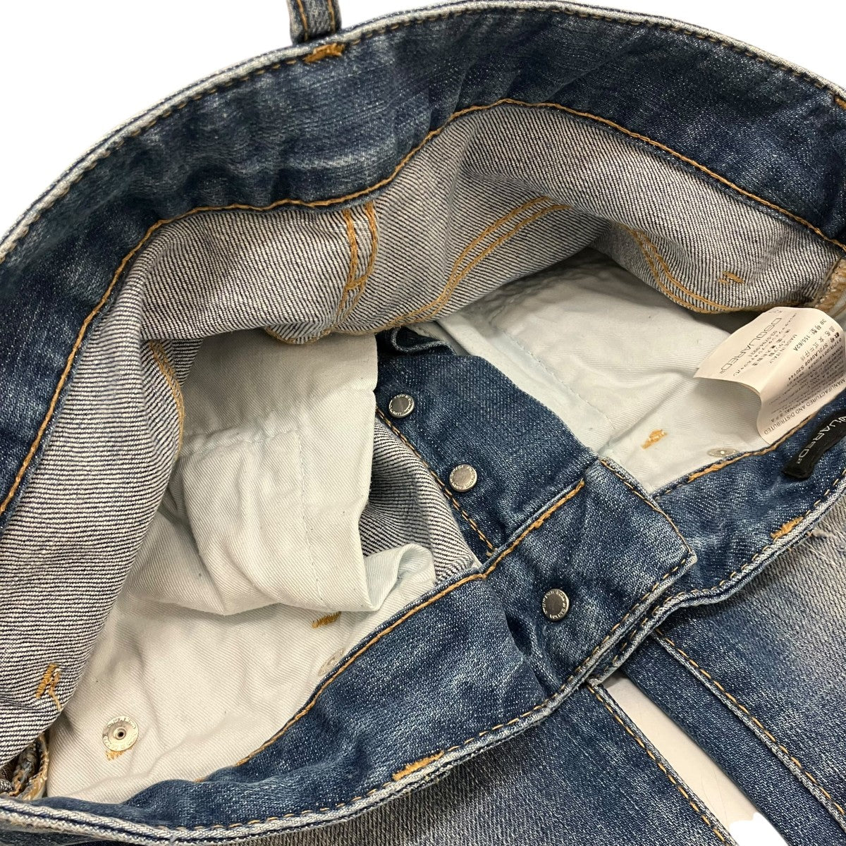 DSQUARED2 リペア加工デニムパンツS72LA0608 古着・中古-6枚目のアイテム画像