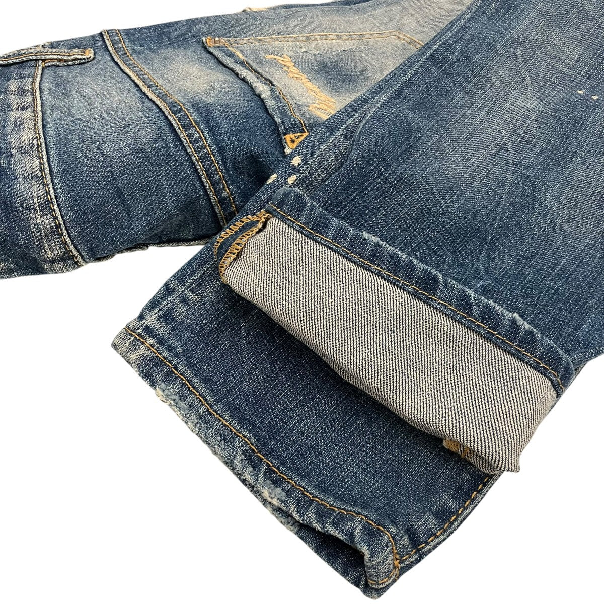 DSQUARED2 リペア加工デニムパンツS72LA0608 古着・中古-7枚目のアイテム画像