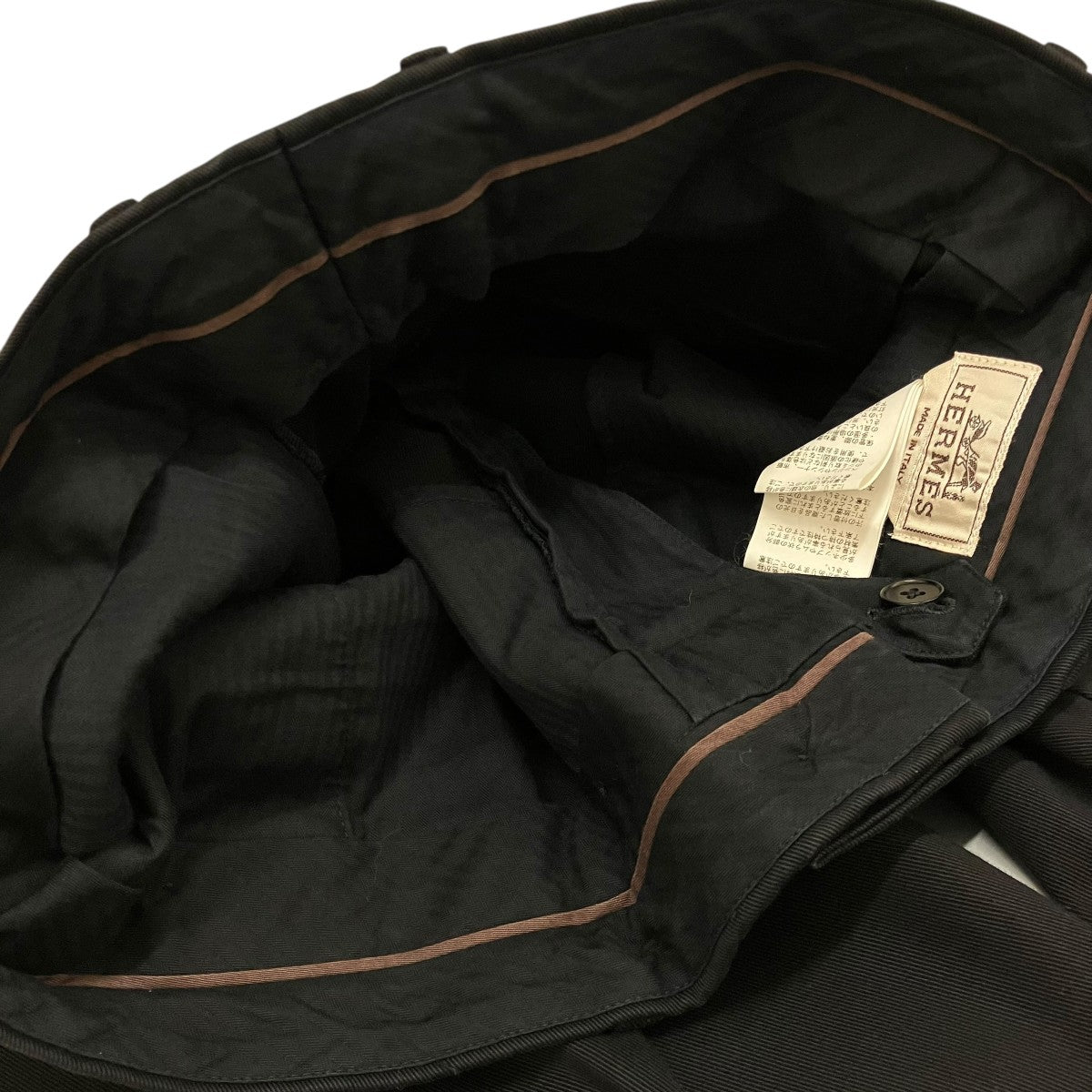 HERMES スラックス 古着・中古-6枚目のアイテム画像