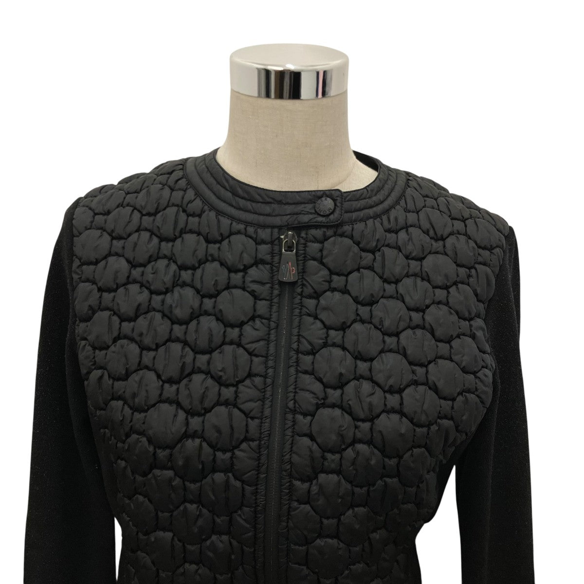 MONCLER GRENOBLE 【MAGLIA COLLO ALLA COREANA】切替フリースジャケット320988485200 古着・中古-4枚目のアイテム画像