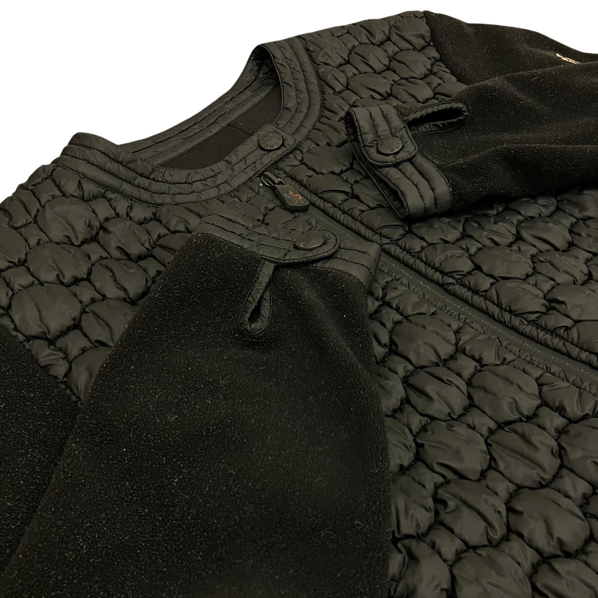 MONCLER GRENOBLE 【MAGLIA COLLO ALLA COREANA】切替フリースジャケット320988485200 古着・中古-6枚目のアイテム画像