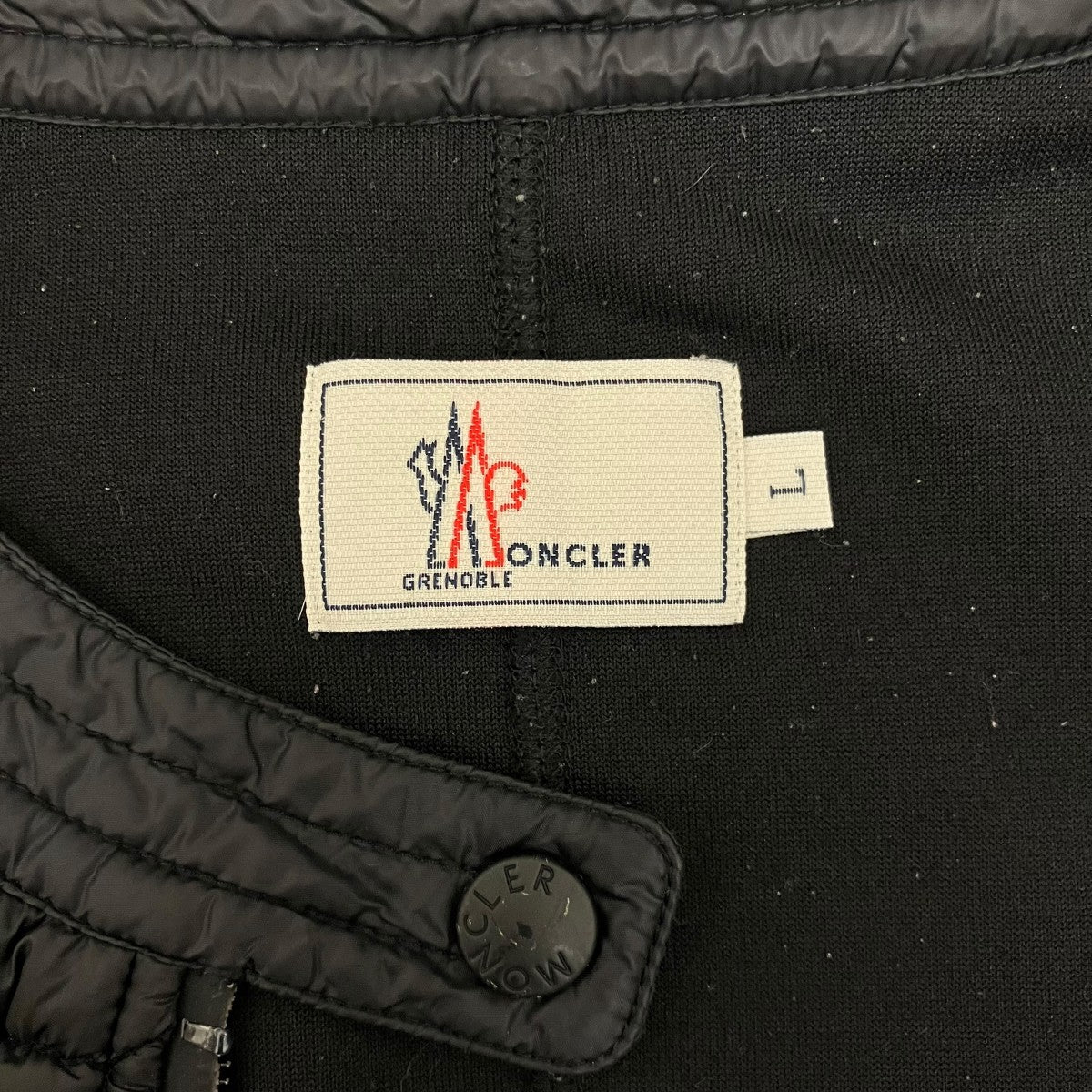 MONCLER GRENOBLE 【MAGLIA COLLO ALLA COREANA】切替フリースジャケット320988485200 古着・中古-8枚目のアイテム画像