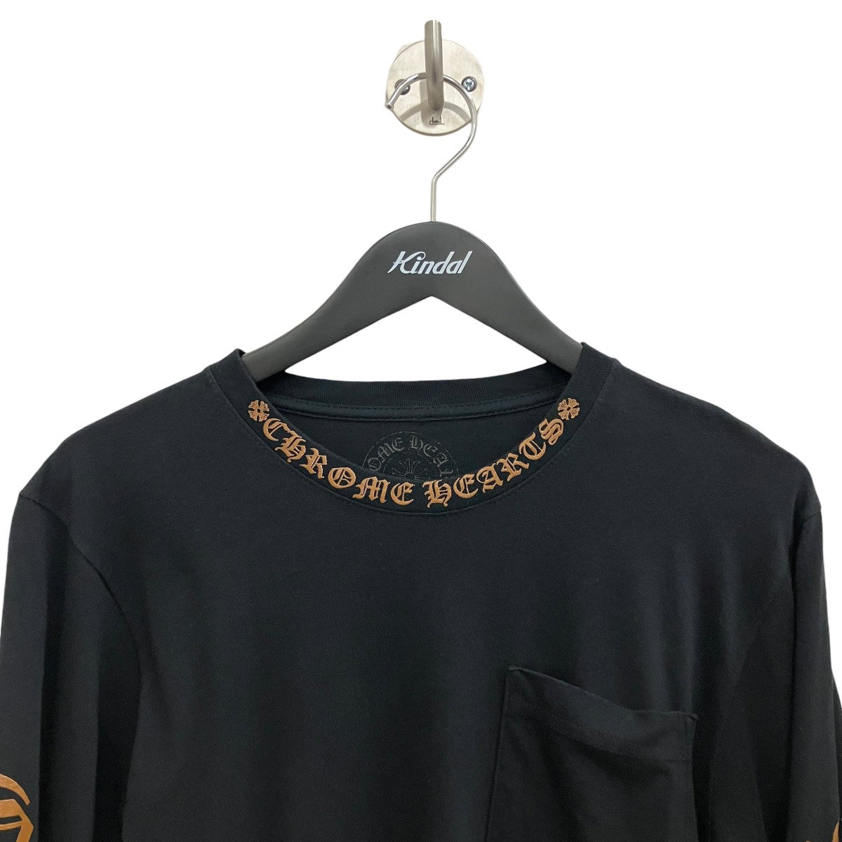 ロゴプリント長袖Tシャツ2212-304-0113