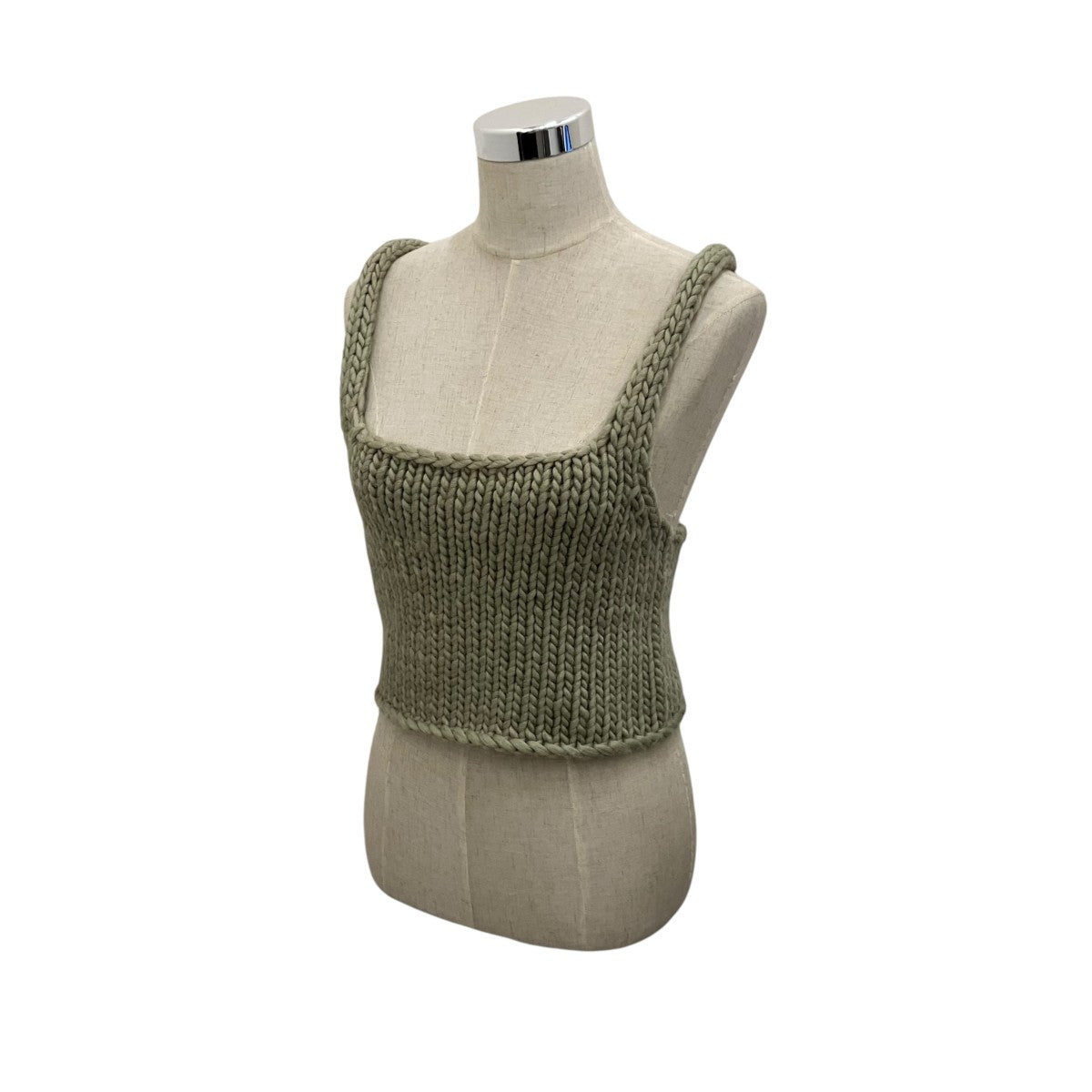 6(ROKU) BEAUTY＆YOUTH 【WOOL ROVING KNIT CAMISOLE】ニットキャミソール8618-199-0095 古着・中古-1枚目のアイテム画像