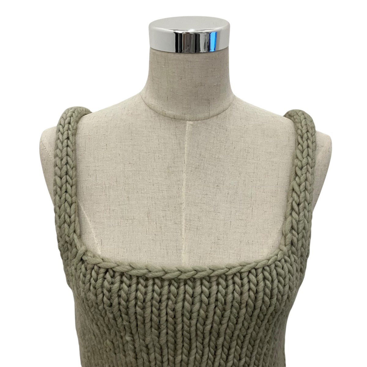6(ROKU) BEAUTY＆YOUTH 【WOOL ROVING KNIT CAMISOLE】ニットキャミソール8618-199-0095 古着・中古-4枚目のアイテム画像