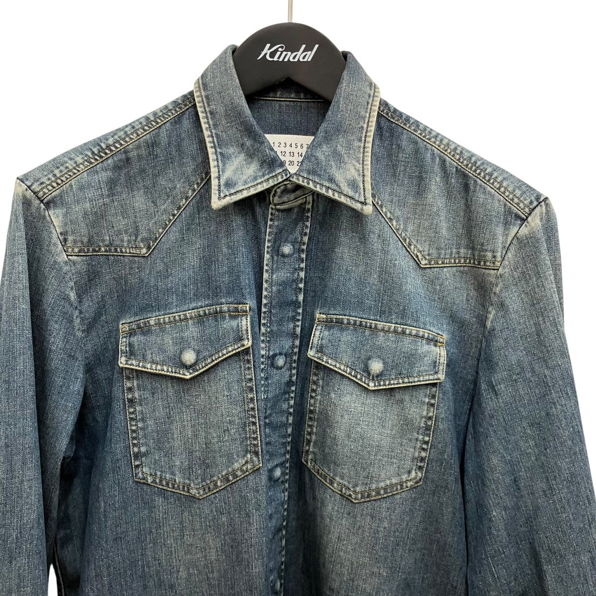 Maison Margiela 10 16SSデニムシャツS50DL0277 古着・中古-3枚目のアイテム画像
