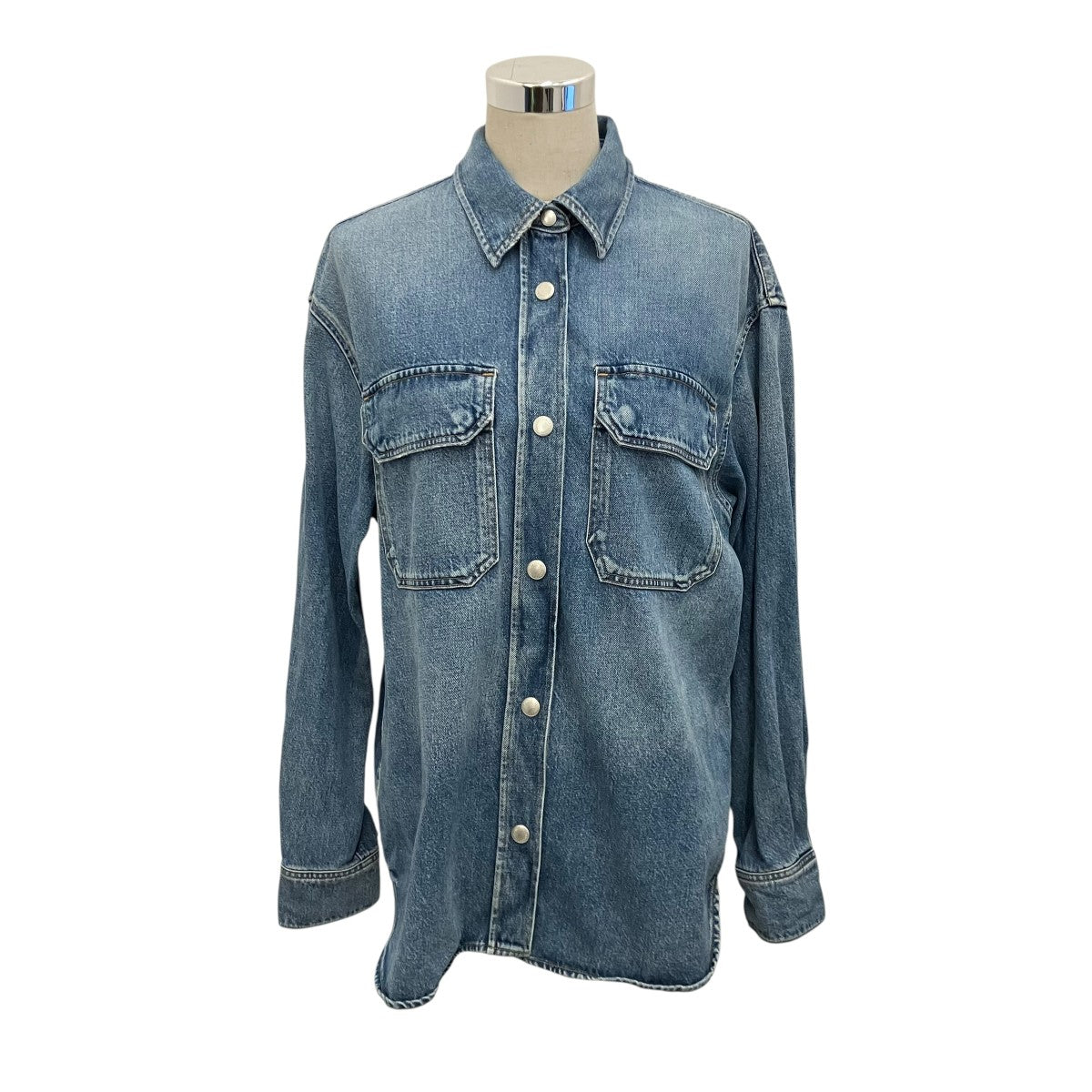 AGOLDE デニムシャツ 古着・中古-2枚目のアイテム画像