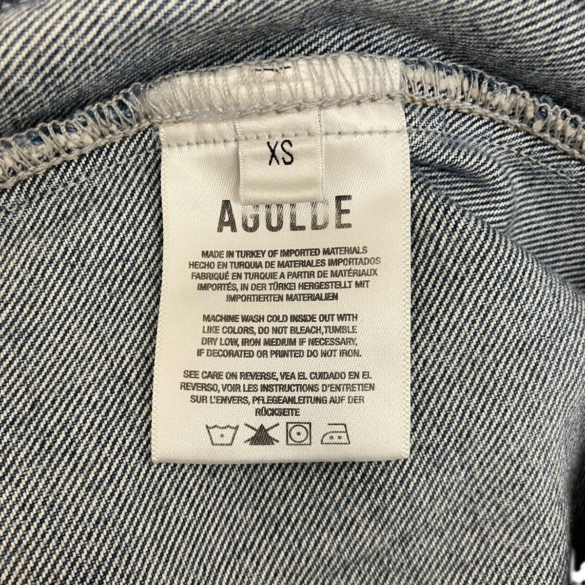 AGOLDE デニムシャツ 古着・中古-7枚目のアイテム画像