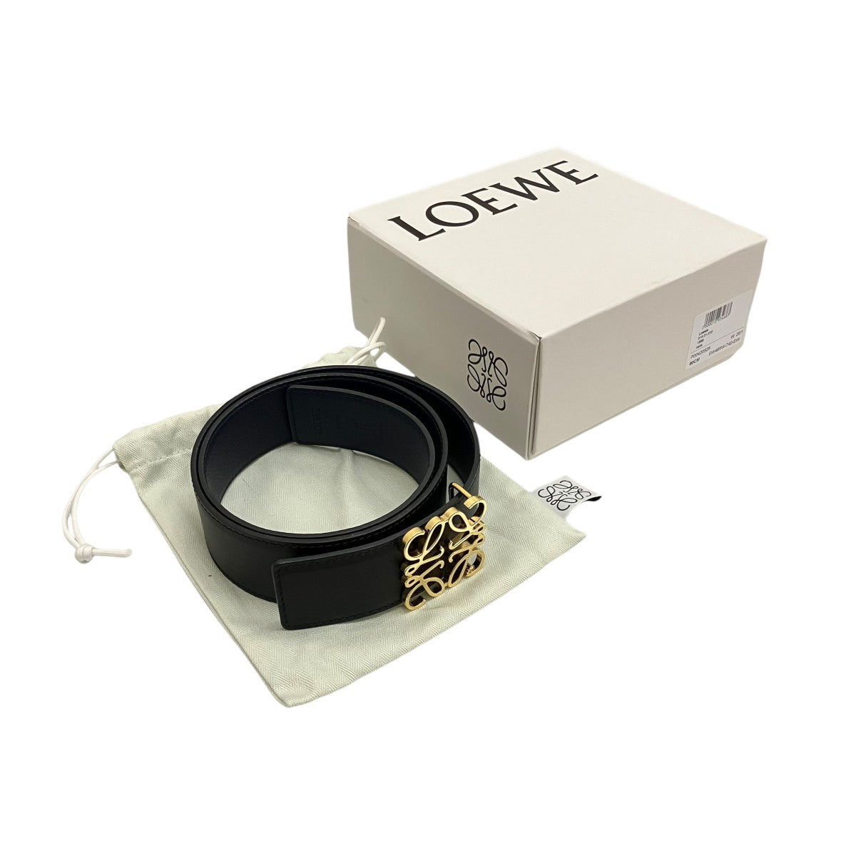 LOEWE(ロエベ) 【ANAGRAM BELT】アナグラムベルト181944 181944